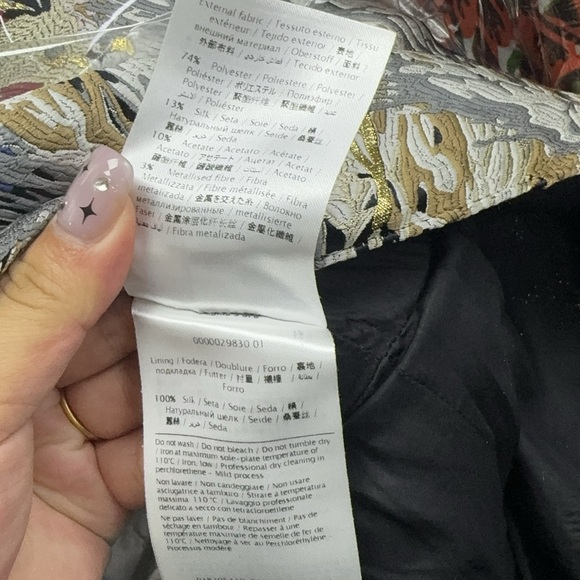 ❌sold❌Authentic Valentino Multicolor Floral Mini Dress - Picture 6 of 9